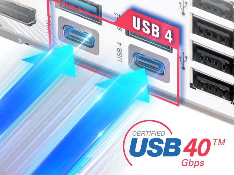 Ulepszone USB4 Typu-C